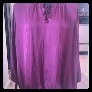 Purple blouse